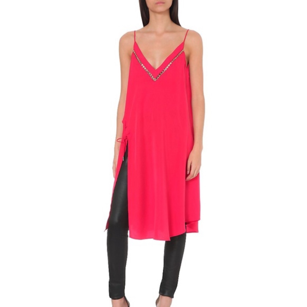 NWT Free People Red Woven Dress